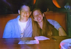 Clayton and Ellen Kershaw in junior high, before I started expecting them to live their lives for my child.